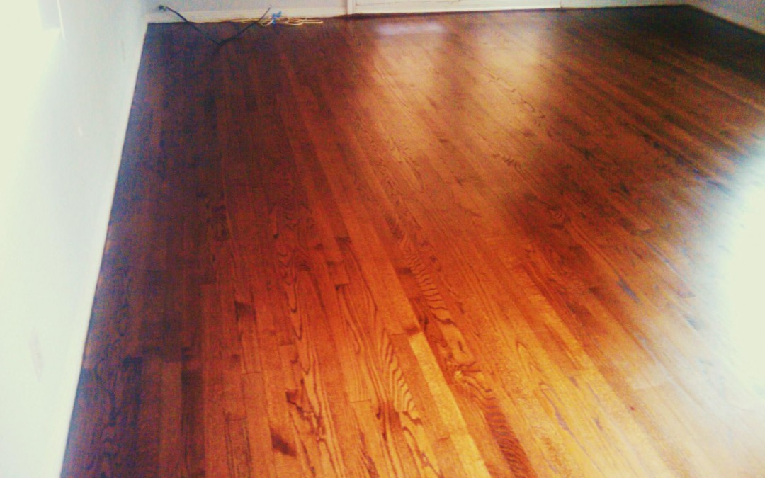 Reclaimed Oak – Installed