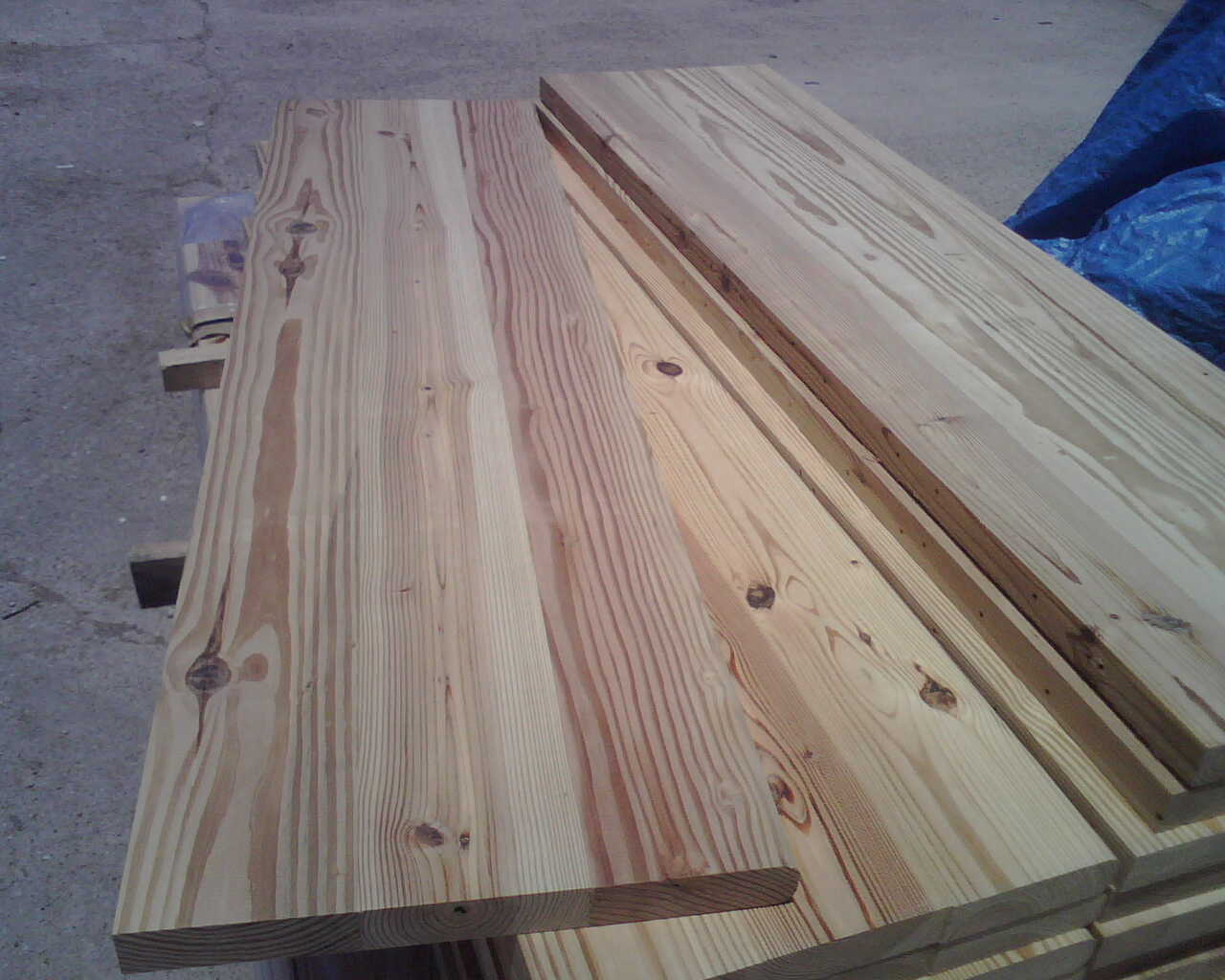 Pine boards