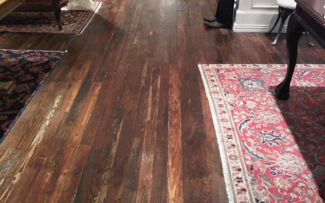 Antique Heart Pine Floor